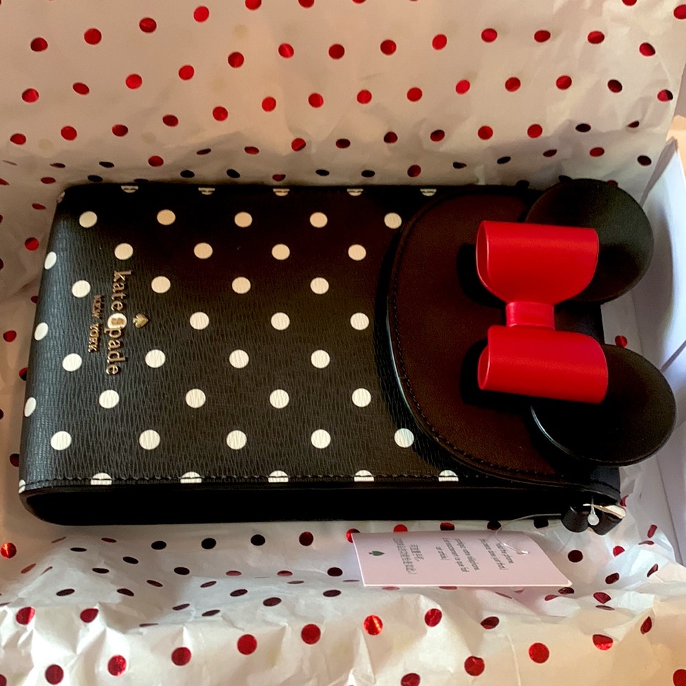 BRAND NEW Disney x Kate Spade Minnie Mouse purse